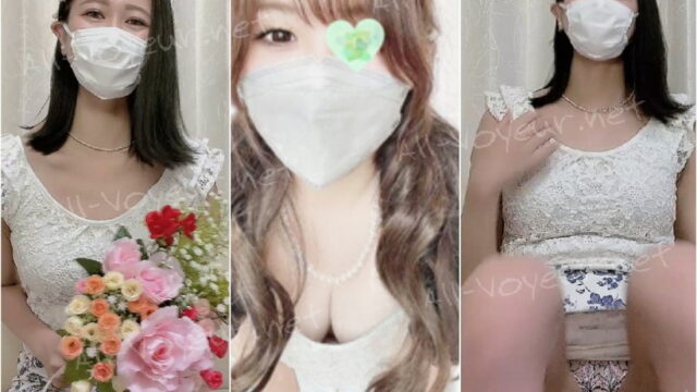 【音声あり】2名/結婚式ムービーを入手！素材は胸元チラリ＆パンティーチラの宝庫でした