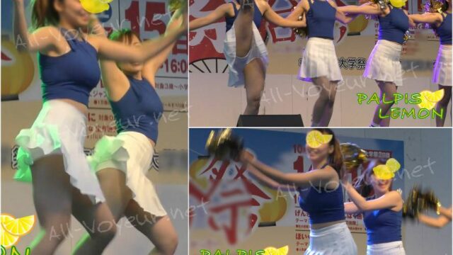 【４K】学園祭チアダン！前編～あの美しいJDが４Kで再登場！～