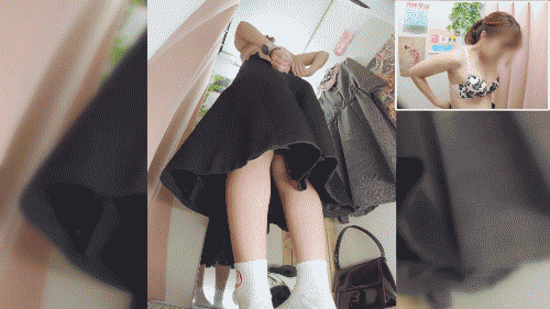 おっとり系和風美人さんの…　　食い込んだパンツになりた～～い。。　僕のお店の試着室586