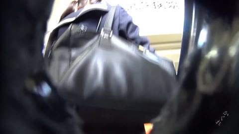 パンチラ小人目線☆☆（pa-to348)［電車編]【JK逆さ撮り】