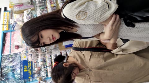 激カワJDの逆さパンチラ動画　B