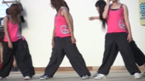 復刻版！！旧作！！ダンス！！胸元は豪快！！下に着てるものが見えまくりな踊り子達！！o25