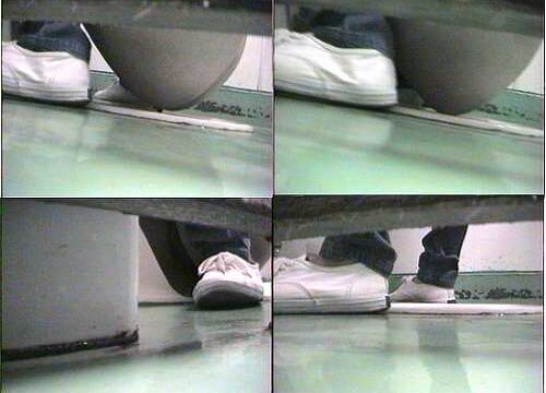 【トイレ】和式ウ〇コ3人盛り②