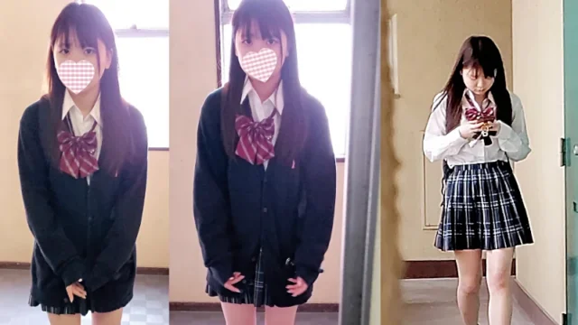 パンツを前後ろ逆に履いて家を出てしまった子!Tバックショーツだからきわきわ(汗)ねんいち33 12登校分 [1.1GB]