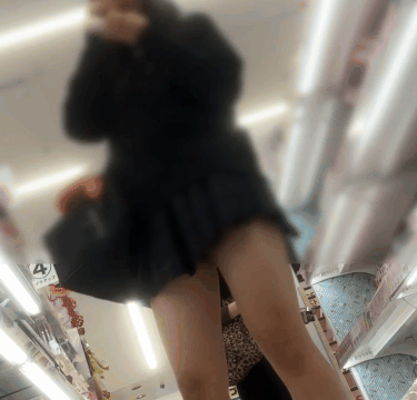 JKお宝＃125 可愛い生パンJKを粘着撮影
