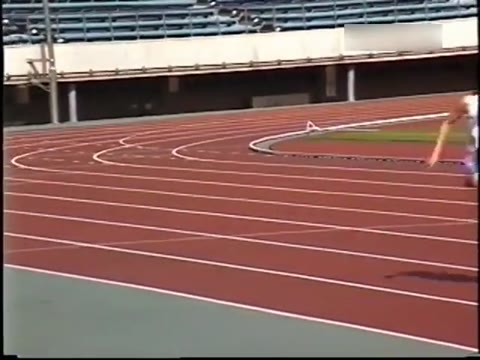 陸上の大会を見てきました。　2
