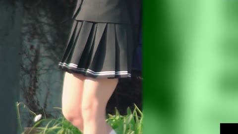 かっぷる制服J◯！！おすわりでパンチラ無警戒！！