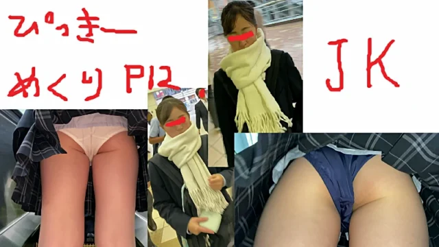 12【激かわJK 怒涛の二日めくり撮り】 [138MB]
