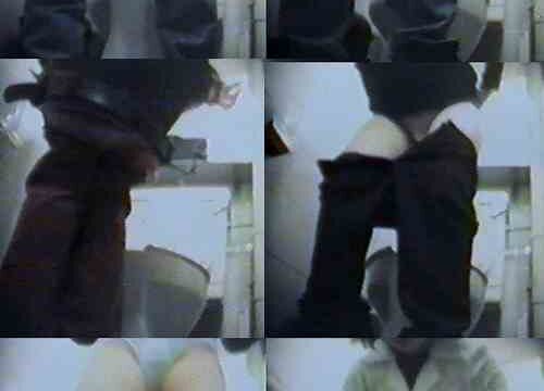 訳あり/6人ガチ撮り洋式女子トイレ真正面/パンスト美人OLの私生活用の地味な下着脱ぎ履きモジモジ