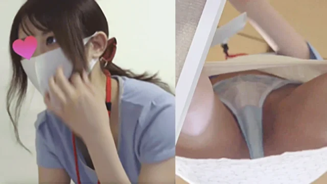 【美人社員2名組み立てぽろり】【ローアングル白パンティー&食い込みM字開脚】 [735MB]
