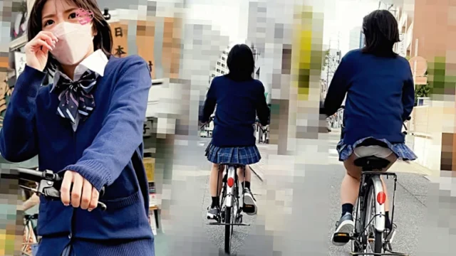 【神風降臨】本年度1のネ申パンテラ!!追い越し車線から失礼します。【自転車パンチラ】 [319MB]