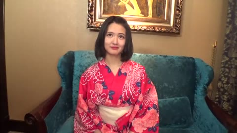 ハーフっぽい浴衣美人に中だし