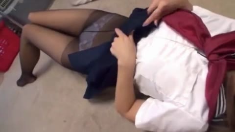 パンストフェチ）ねっとり足コキ