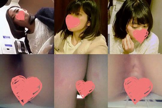 【2カメ個室撮影】7名の若妻たちの油断したおま〇こ&放尿