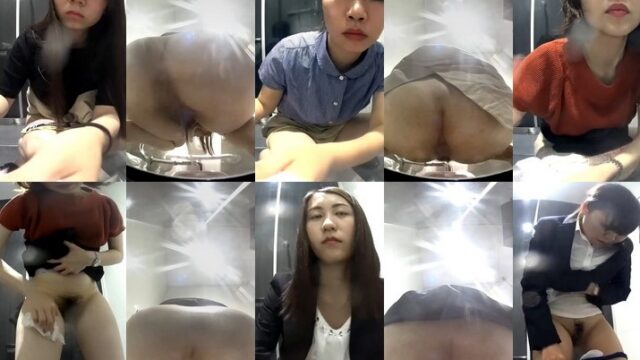 [7 People Total] New Station Restrooms with Beautiful Women: Part 2