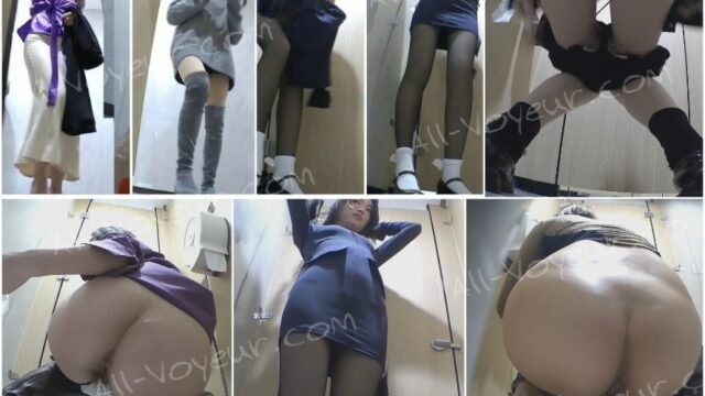 █魔法の手☛購入█【極上トイレ撮影】《美女のお着替え》