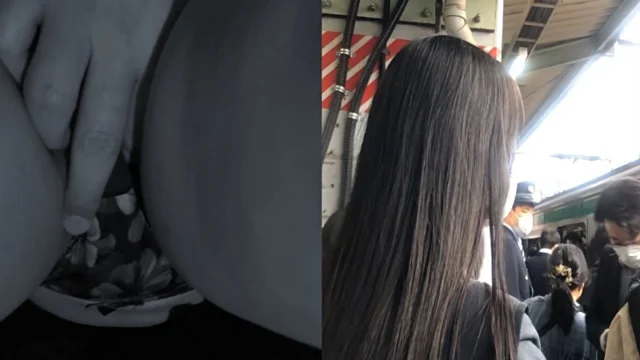 素人痴〇日記57TRAIN目★高身長の黒髪ロング女子の生態 [1.3GB]