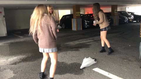 [Lifting School Skirts] Prank Video 004