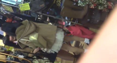 可愛い女子の逆さ