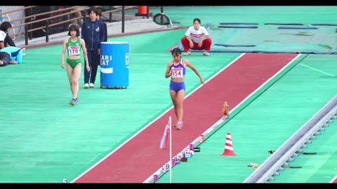 大陰唇食い込み美少女陸上