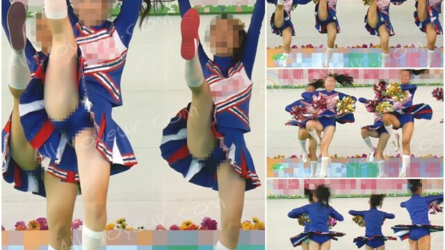 祭りだチア vol.85 【4K】 キラキラ笑顔に癒されます！生足！ハイキック！Kチアダンス