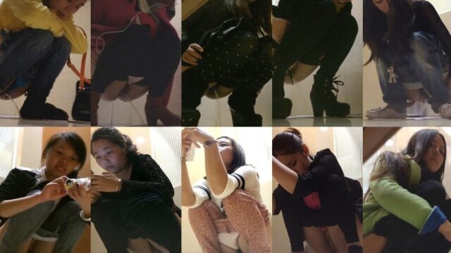 [30-Minute Long Version!!] Chinese Clothing Store Restroom: Part 2 [20 People in Total!!]