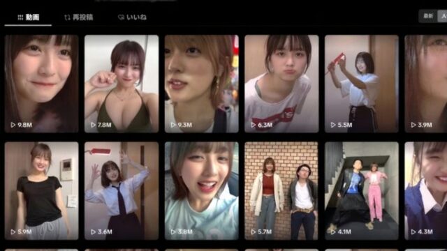 期間限定！あみ〇！TikTokフォロワー数100万人突破の女性のハメ撮り 3日限定で特別公開