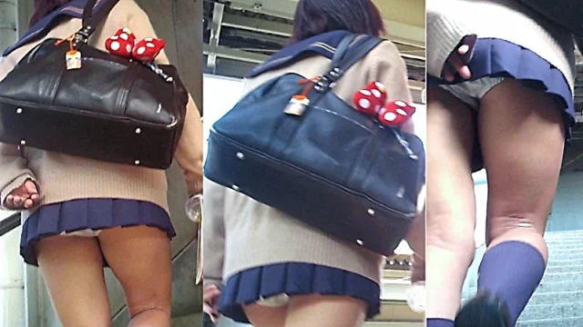 【女子高生パンチラ】極ミ二セーラー5人㉘ [305MB]