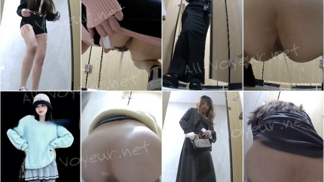 toilet-hidden-cameras█Magic Hands☛外注█ 【ブティックトイレ写真】「着替え美女」3(刺青美女) 35V 【某部屋オリジナル版】