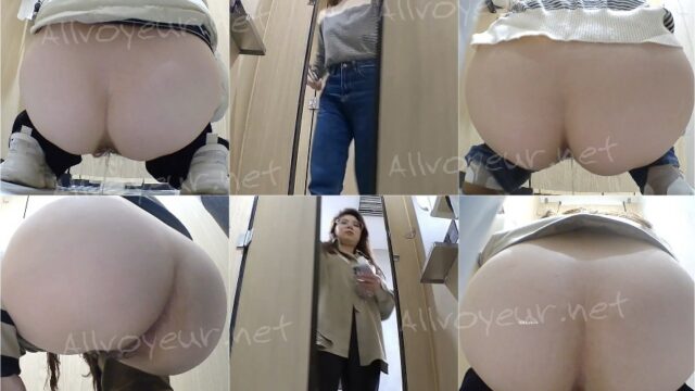 toilet-hidden-cameras█Magic Hands☛外注█【ブティックトイレ写真】「美女の着替え」3(刺青美女) 35V [とある部屋のオリジナル版]