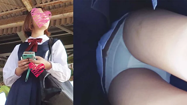 【JK顔出し高画質】千葉県公立JK白パンツ#奇跡のような透明感 [534MB]
