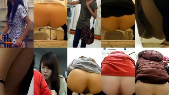 toilet-hidden-cameras無】残暑特別価格　スーパーで働く熟女の排尿/バレても懲りずに追い撮りトイレ盗撮