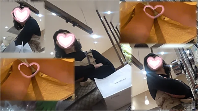 <FHD>大流血!!せっかくの純白生Pが真っ赤に。スカートまで汚れても平気な顔のJD。逆さ撮り。顔出し。<no.93> [182MB]
