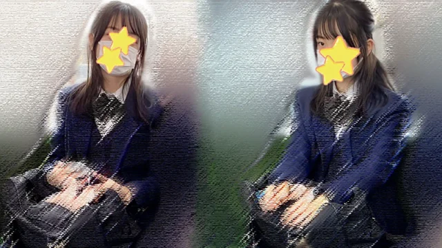 【制服JKは癒しです!19 マスクを外せるその日まで、、、】見つめていたい! [1.7GB]