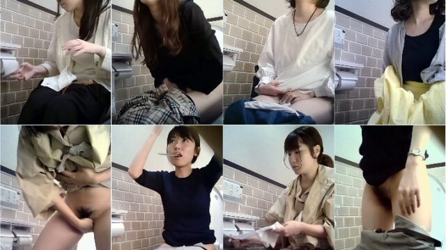 toilet-hidden-camerasプレミアム美盗トイレ vol.4　鼻ほじ耳ほじ！歯磨き･･･トイレでくつろぐ娘さん♪全６名収録